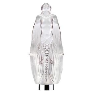 Applique aurora en cristal incolore, finition chrome - Lalique